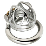 Steel Cock Cage Round Ring