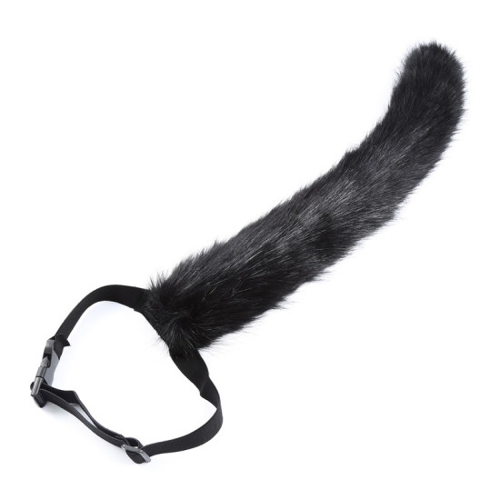 Fox Tail With Collar And Cat Ear