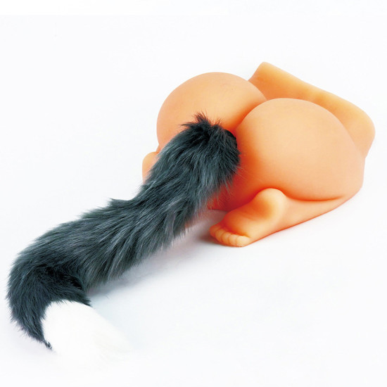 Vibration Fox Tail Butt Plug