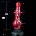 Wolf Cock Squirting Dildo - Blood