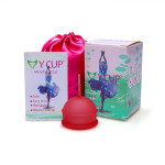 Silicone Menstrual Cup Feminine Hygiene Lady Cup