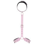 3-in-1 SM Bondage Set with Collar and Handcuffs