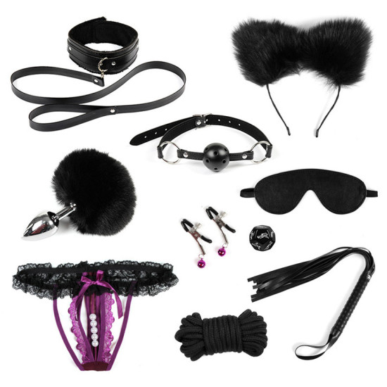 Sex Party 10 PCS Bondage Kit