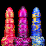 Mixed Color Tower Anal Dildo