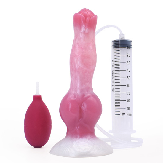 Wolf Cock Squirting Dildo - Pinklady