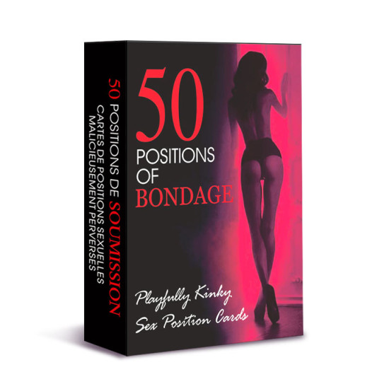 50 Postsion Of Bondage - Couple Bedroom Game Card