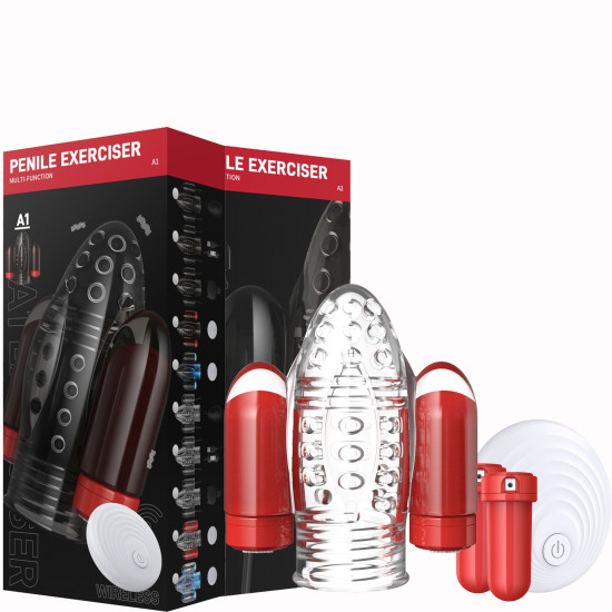 Clear Sleeve Wireless Glans Trainer