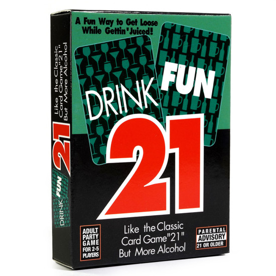 Drink Fun 21 - Game Card