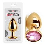 Jewelled Secret Butt Plug Gold