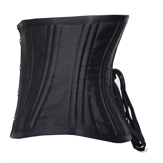 Adjustable Steel Boned Lace-Up Waist Belt Underbust Corset