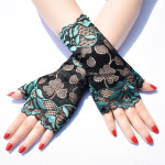 Fingerless Lace Dancing Gloves