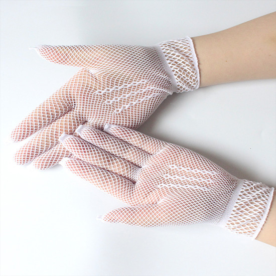 Fishnet Wrist Gloves