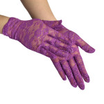 Women Summer Lace Wrist Gloves