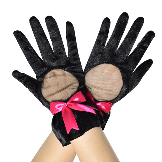 Vintage Bowknot Wrist Gloves