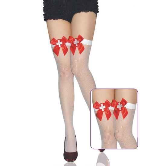 Nurse Costume Thigh Stocking