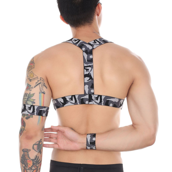 Camouflage Male Chest Harness
