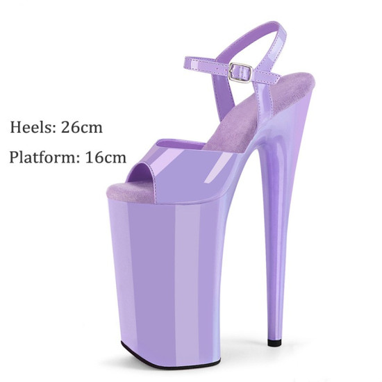 Patent Leather Platform 26cm High Heel Stiletto