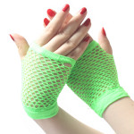Multi Color Spandex Fingerless Wrist Gloves