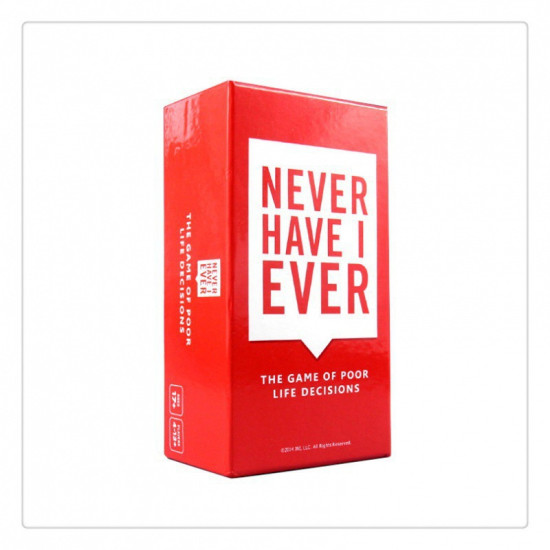 NEVER HAVE I EVER - Party Game Cards