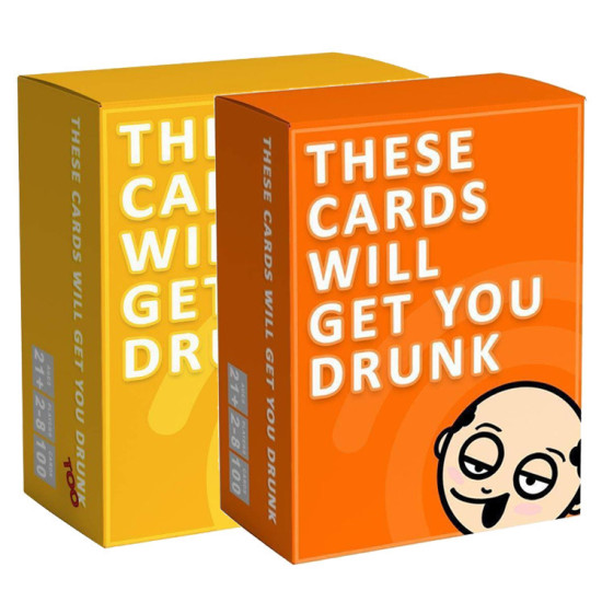 THESE CARDS WILL GET YOU DRUNK