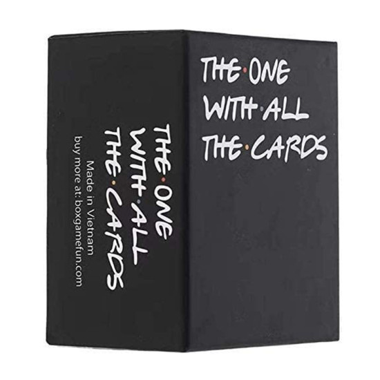 The One with All The Cards -  Family Game Cards