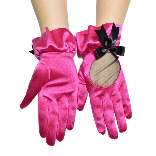Vintage Bowknot Wrist Gloves