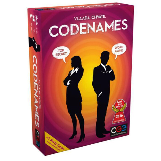 Codenames Game Card
