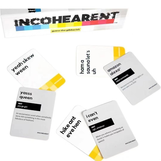 WHAT DO YOU MEME? Incohearent - The Party Card