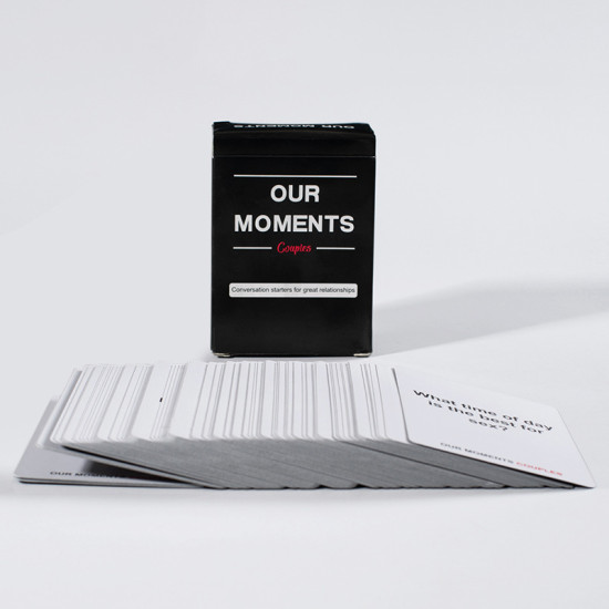 Our Moments - Couple Game Card