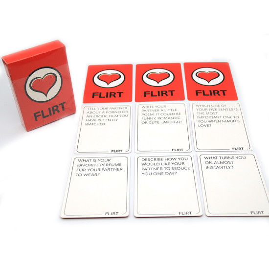 Talk Flirt Dare 3in1 - Driking Game Card