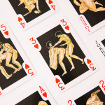 Greek Lovers Poker Playing Card