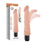 VN003 EXTREME SOFT Vibrating Realistic Studded Dildo