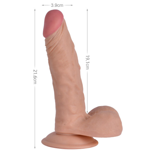 VN009 Extreme Soft Realistic Testicle Dildo