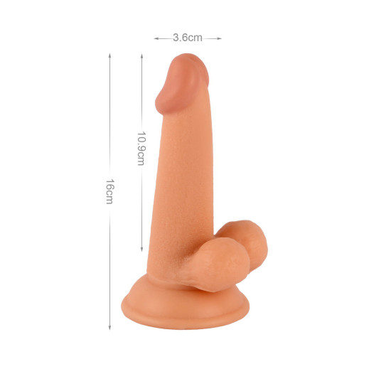 Mr. Rude 6.3" Realistic Dong