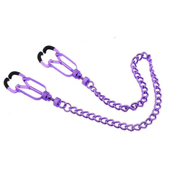 Nipple Clamps with Removable Chain