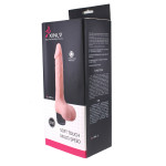 Real Feel Curved Vibrating Dildo